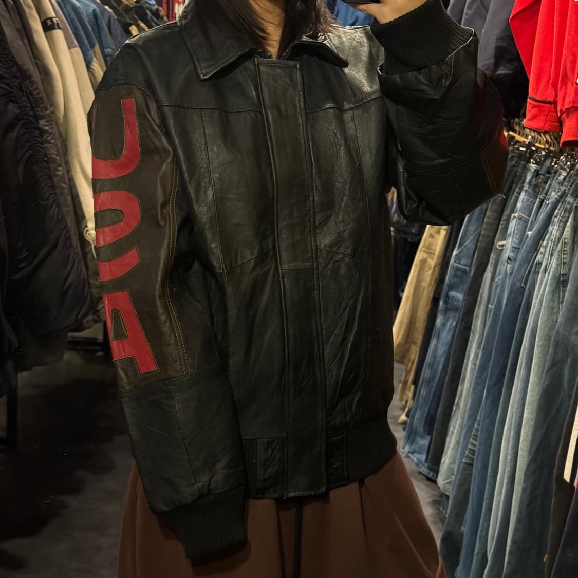 [IM] 빈티지 레더자켓 상품이미지4