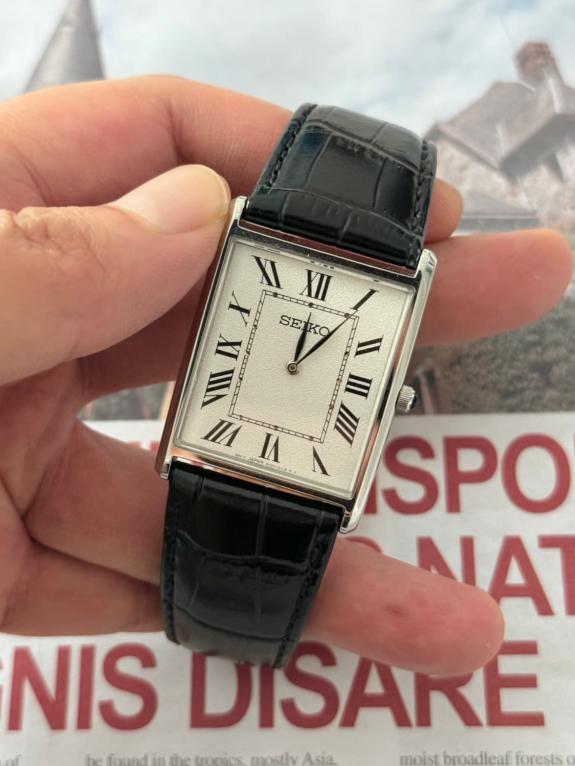 세이코 Seiko 나노 x 세이코 콜라보 탱크 상품이미지1