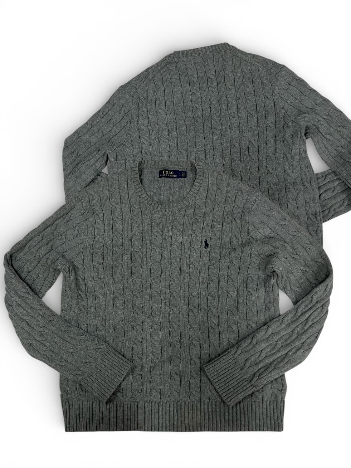 폴로 랄프로렌 케이블 니트 L 상품이미지1