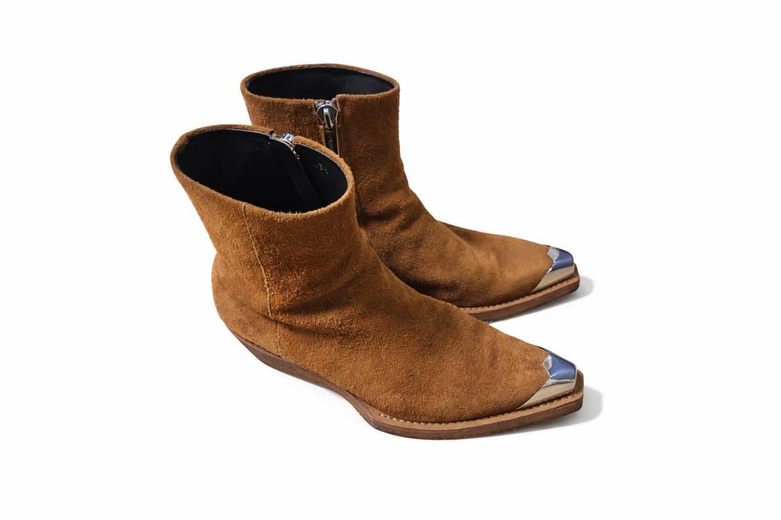 캘빈클라인 205w39nyc 스틸토 스웨이드 앵클부츠 43.5  상품이미지2