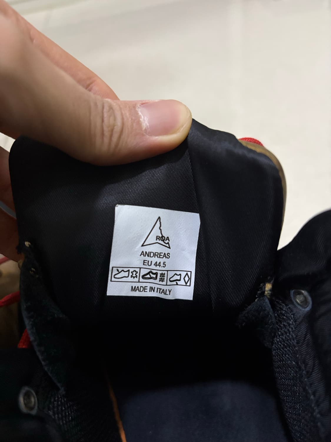 (44.5) 로아 안드레아스 하이킹 부츠 상품이미지6