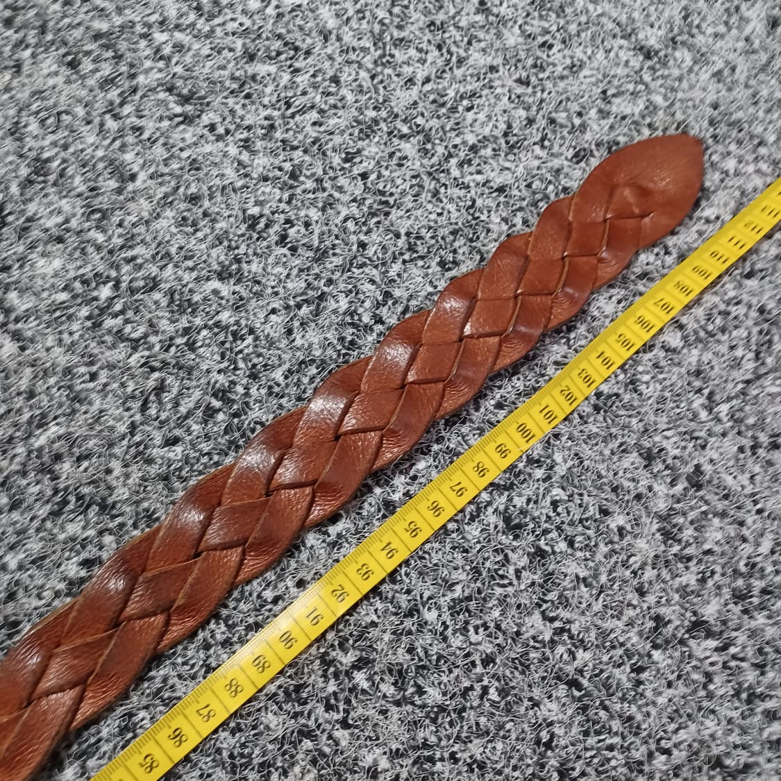 빈티지 소가죽 케이블 벨트 상품이미지6