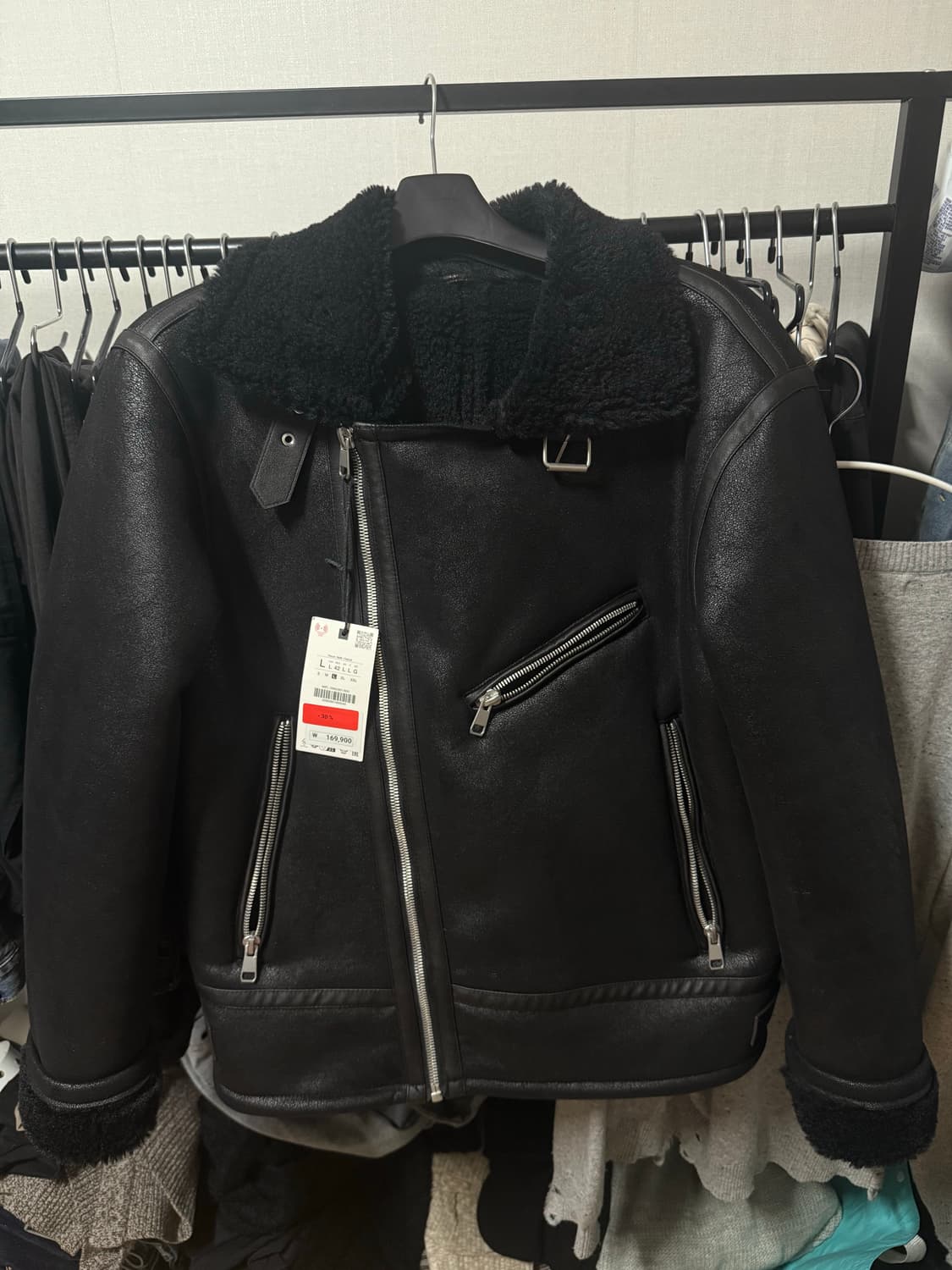 자라 레더자켓 L사이즈 상품이미지1