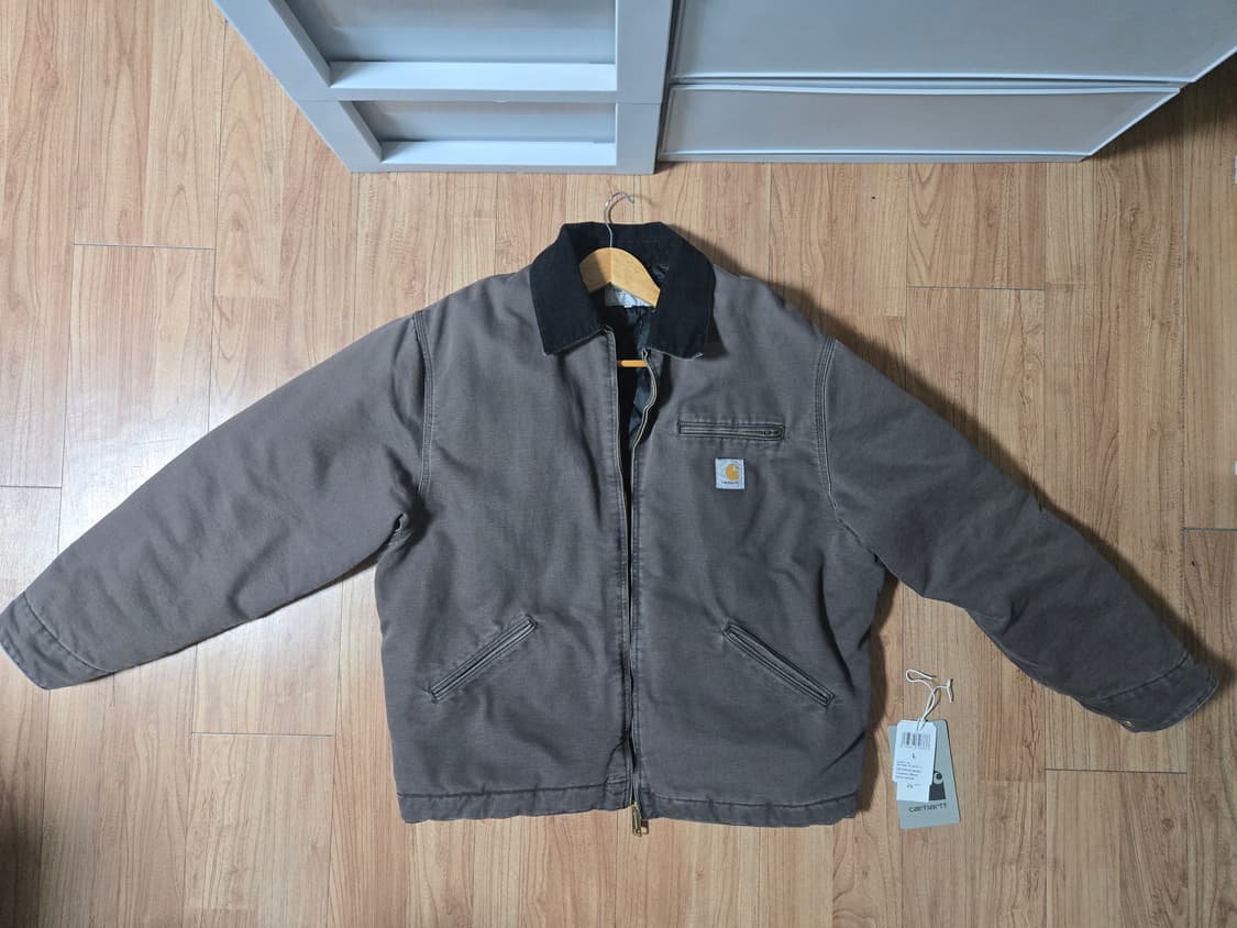 칼하트 디트로이트 자켓 토바코/블랙 상품이미지1