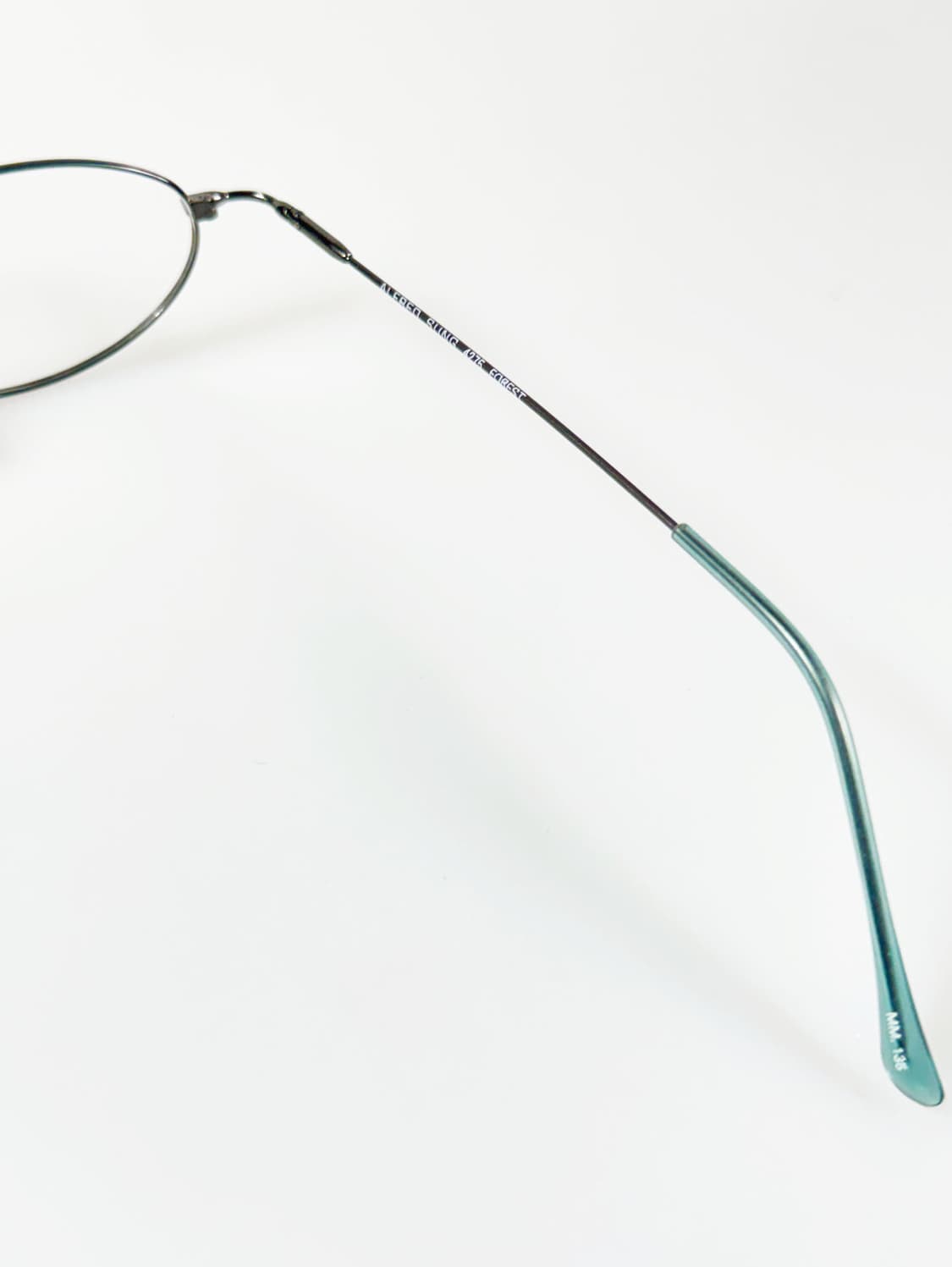 90s ALFRED SUNG 슬림 오벌 메탈 프레임 빈티지 안경 상품이미지6