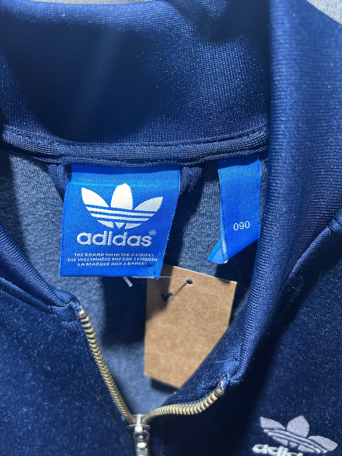 S 아디다스 파이어버드 네이비 카라리스 트랙탑 상품이미지5