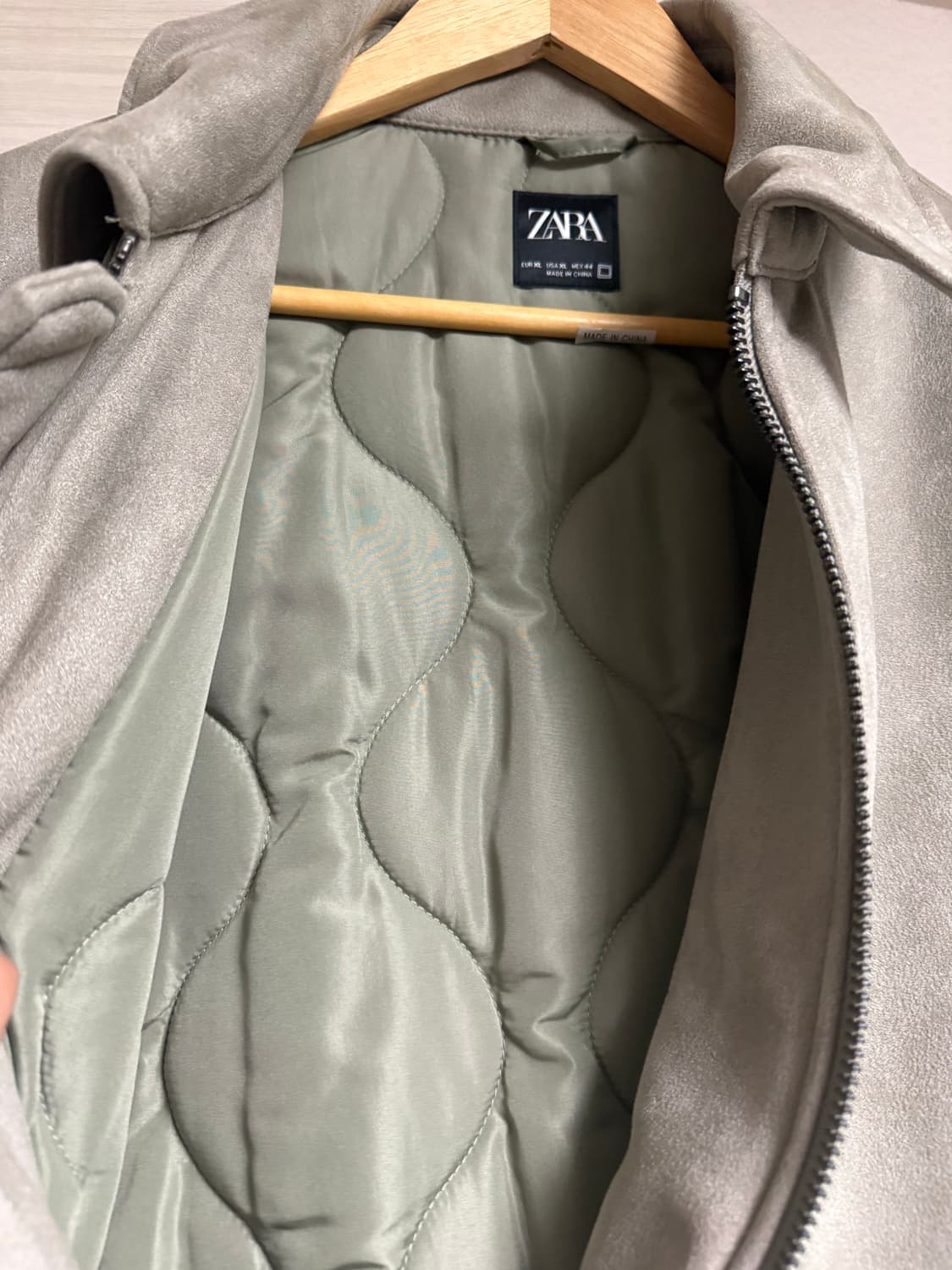 자라 스웨이트 퀼팅 자켓 상품이미지6