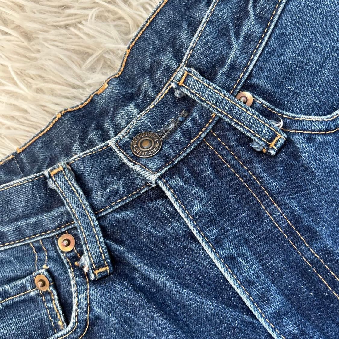 캐피탈 랜치 웨어 부츠컷 데님 팬츠 상품이미지3