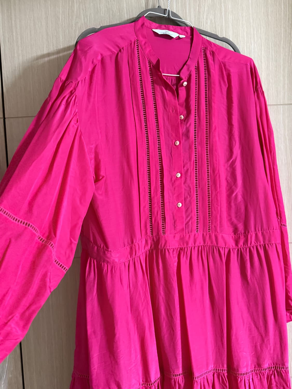 앤아더스토리즈 튜닉드레스 마젠타 M 상품이미지5