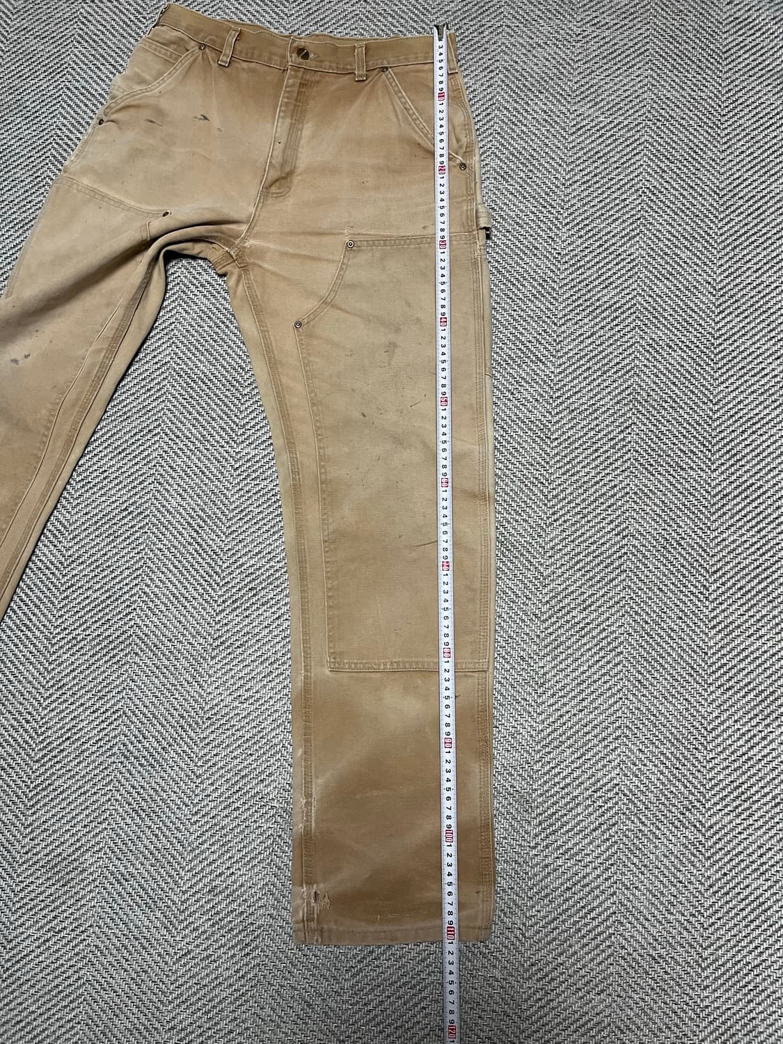 칼하트 더블니 b01 brn 페이디드 32x34 상품이미지6