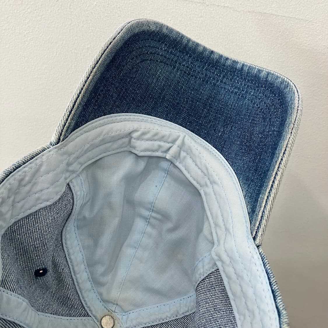 243 타미힐피거 데님 볼캡 모자 상품이미지3