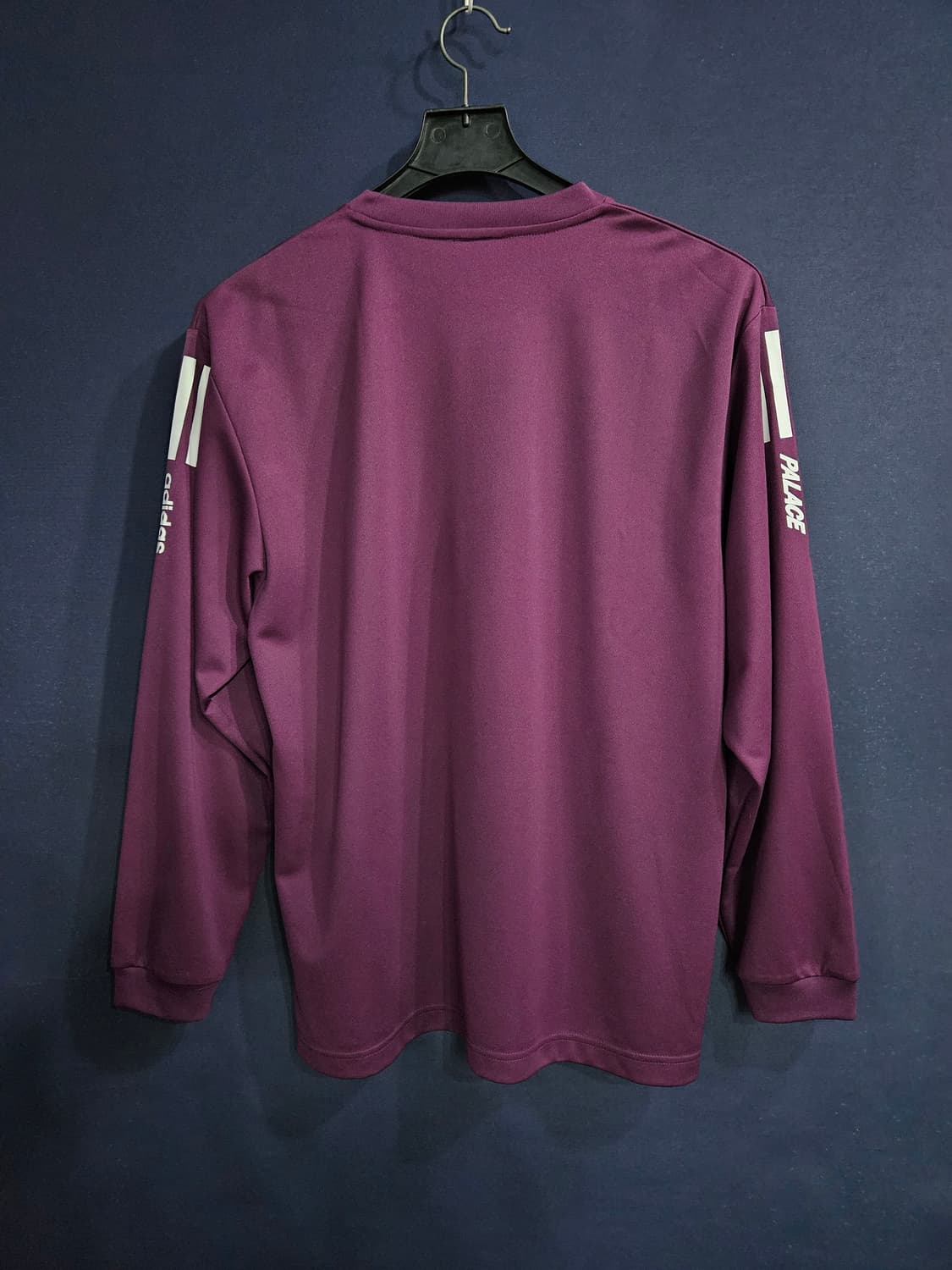 아디다스&팔라스 프린팅 퍼플 남성 오버핏 90~95 긴팔티셔츠 상품이미지2