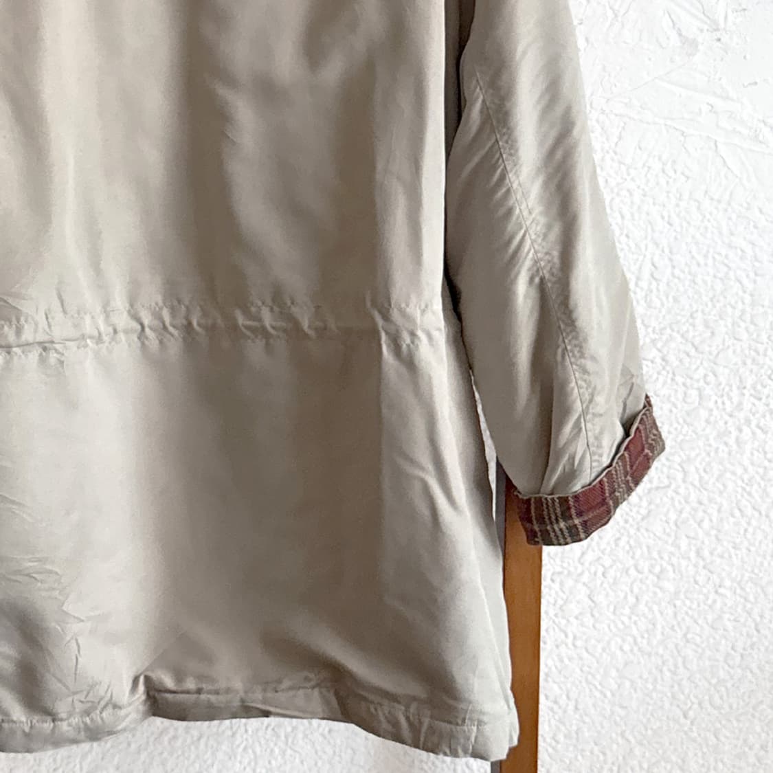 난로 앞 베이지 워크 자켓 상품이미지9