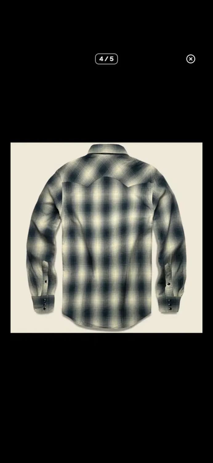 RRL 웨스턴 셔츠(L) 판매 상품이미지2