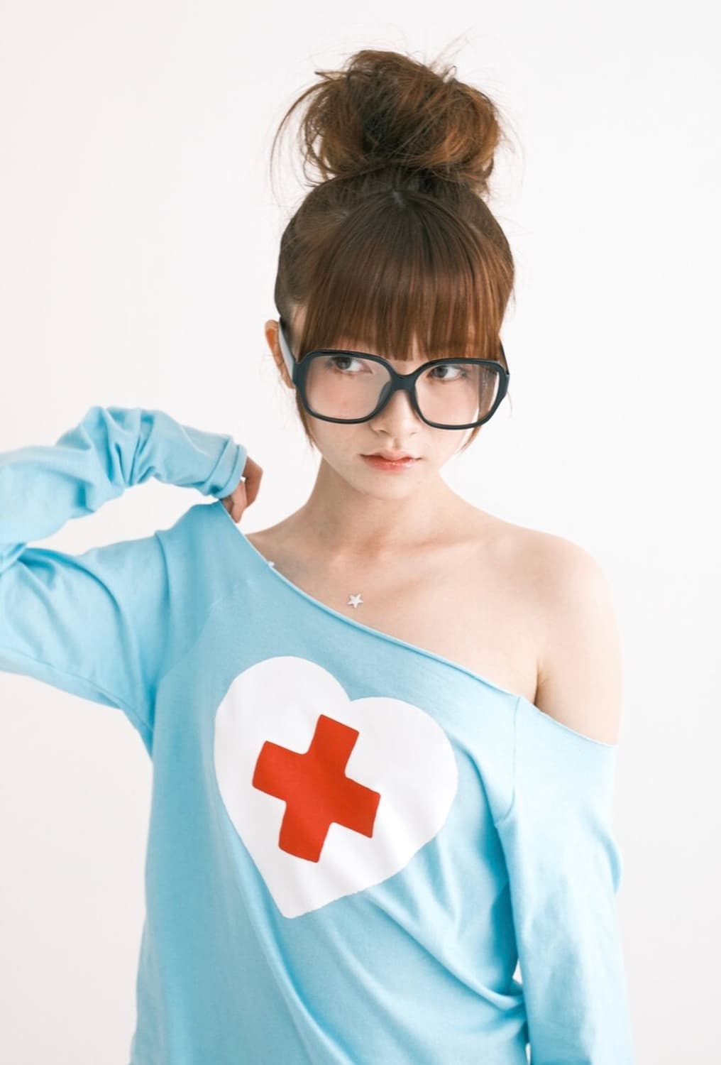 샵페어리 Cherish heart cut off t-shirt mint 상품이미지1