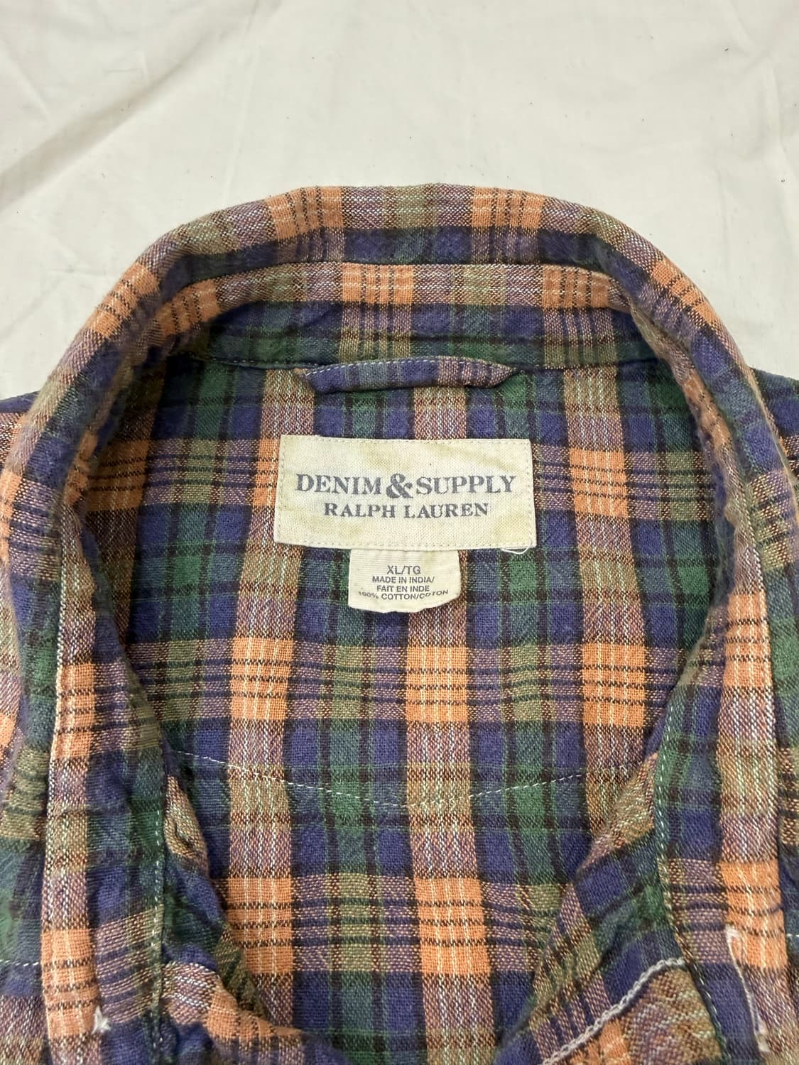Denim & Supply Ralph Lauren 웨스턴 체크 반팔 셔츠 상품이미지3