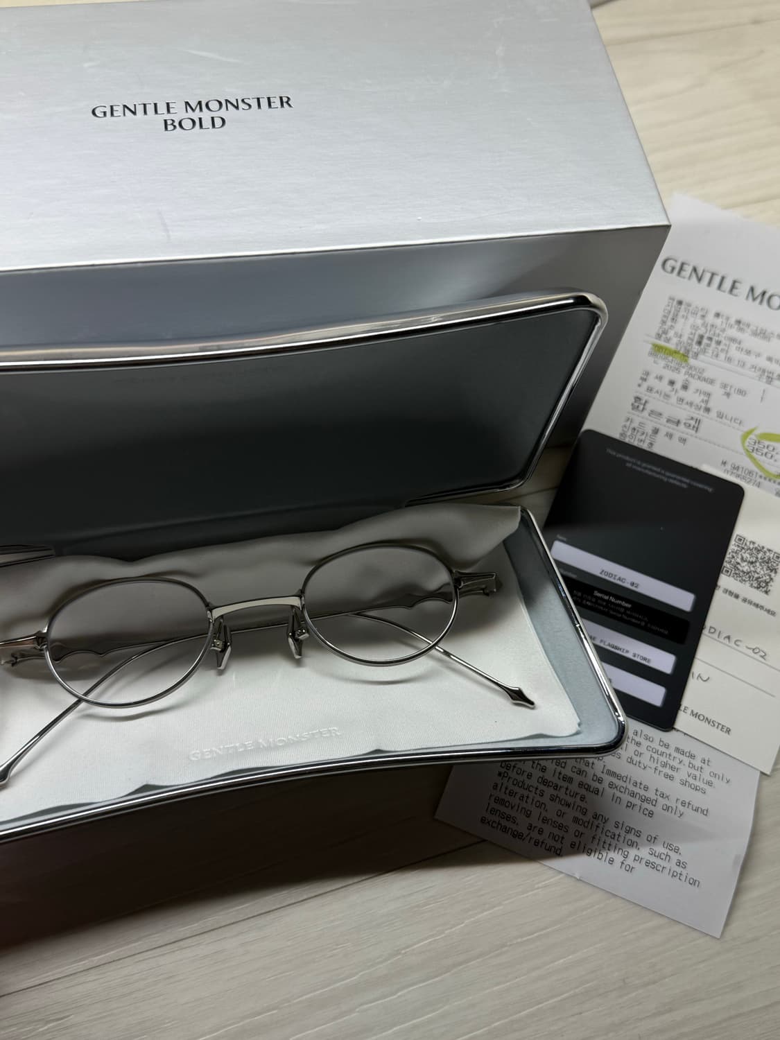 젠틀몬스터 조디악 02 실버 상품이미지1