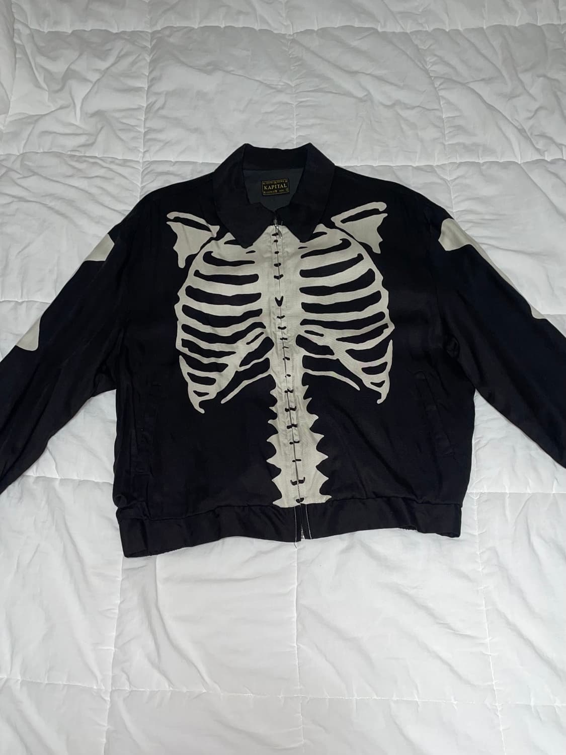 캐피탈 레이온 트윌 본 드리즐러 자켓 블랙 3사이즈 상품이미지1