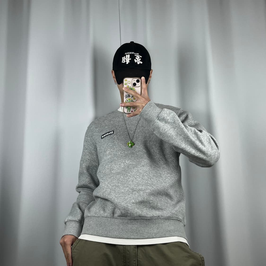 <디키즈 박스 로고 맨투맨> No.1328 상품이미지2