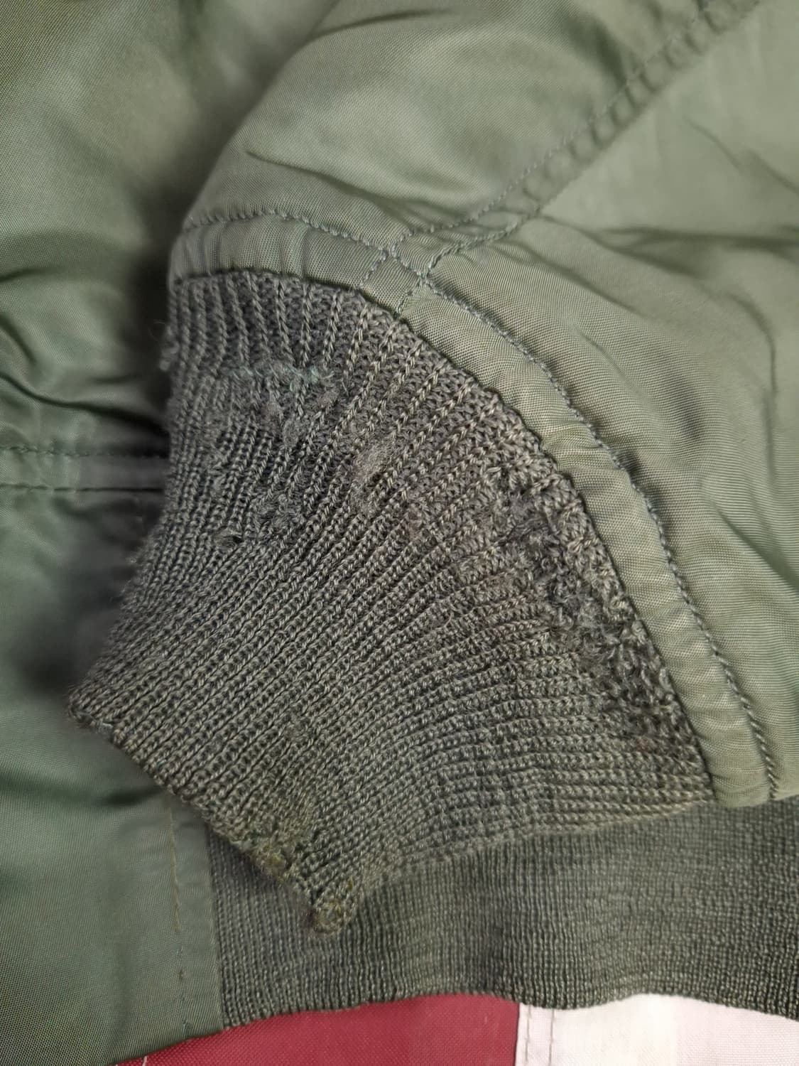 오리지날 미공군 지급용 70's 알파사 L-2B 항공자켓 상품이미지5