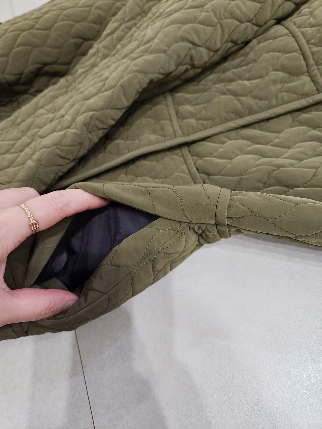 질스튜어트 원피스형코트 상품이미지4