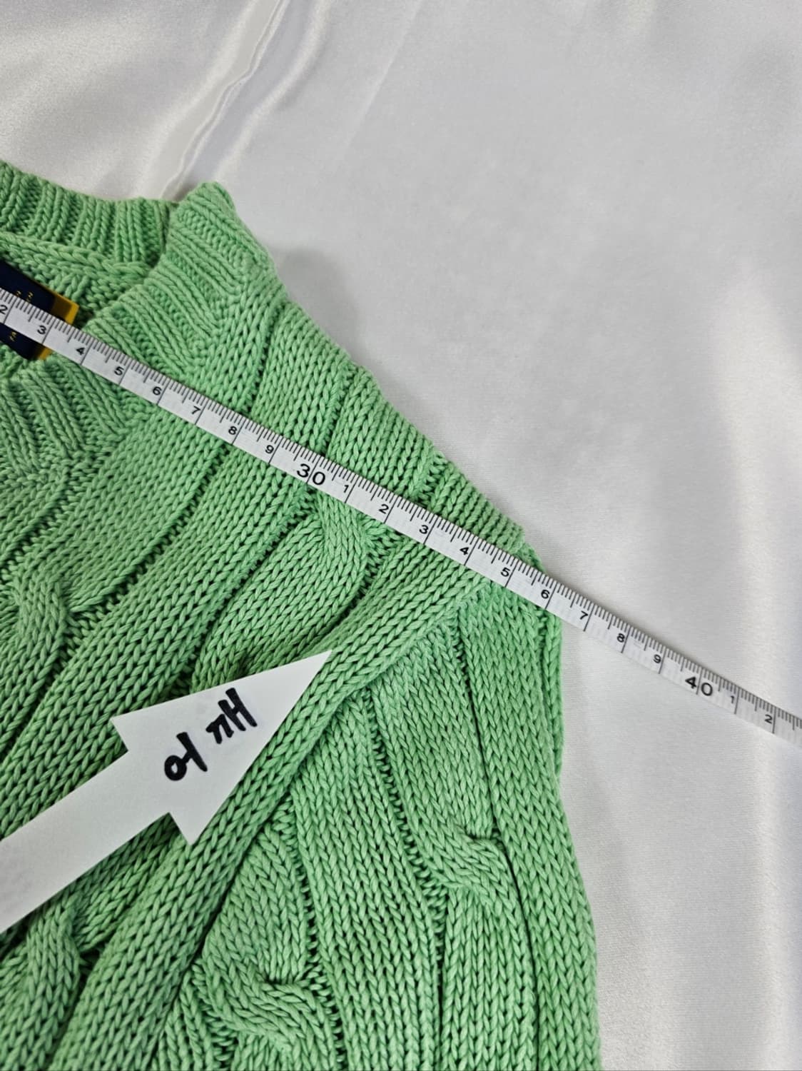 폴로케이블반팔니트 상품이미지4