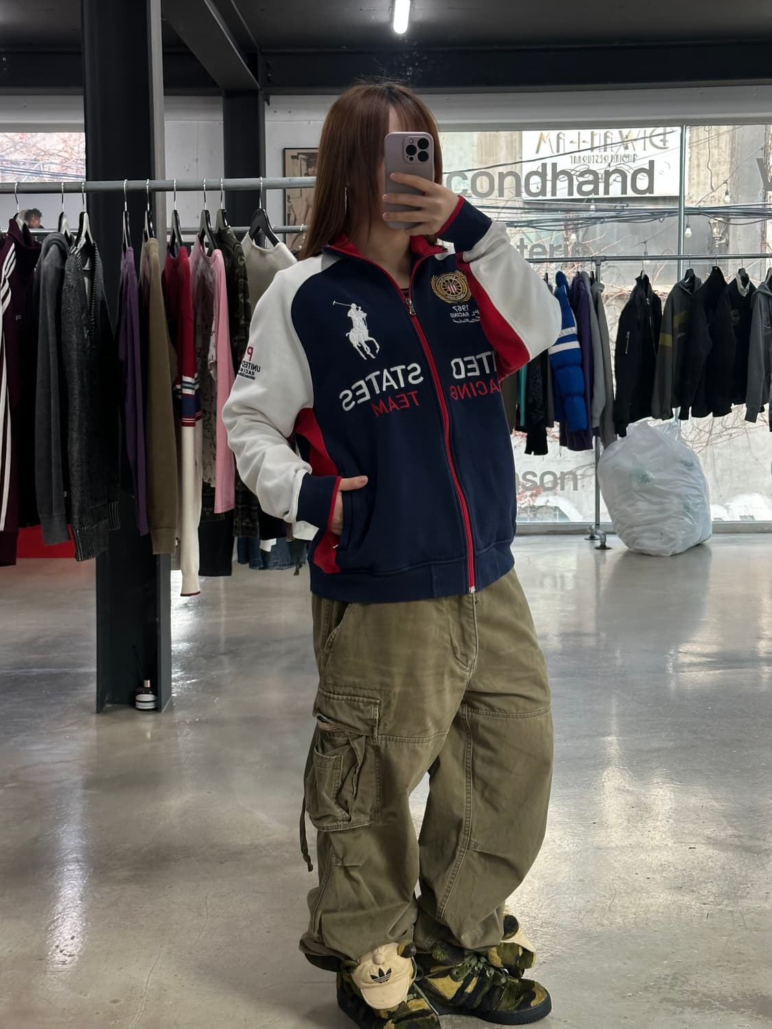 폴로랄프로렌 빅포니 US 레이싱 져지집업 상품이미지2