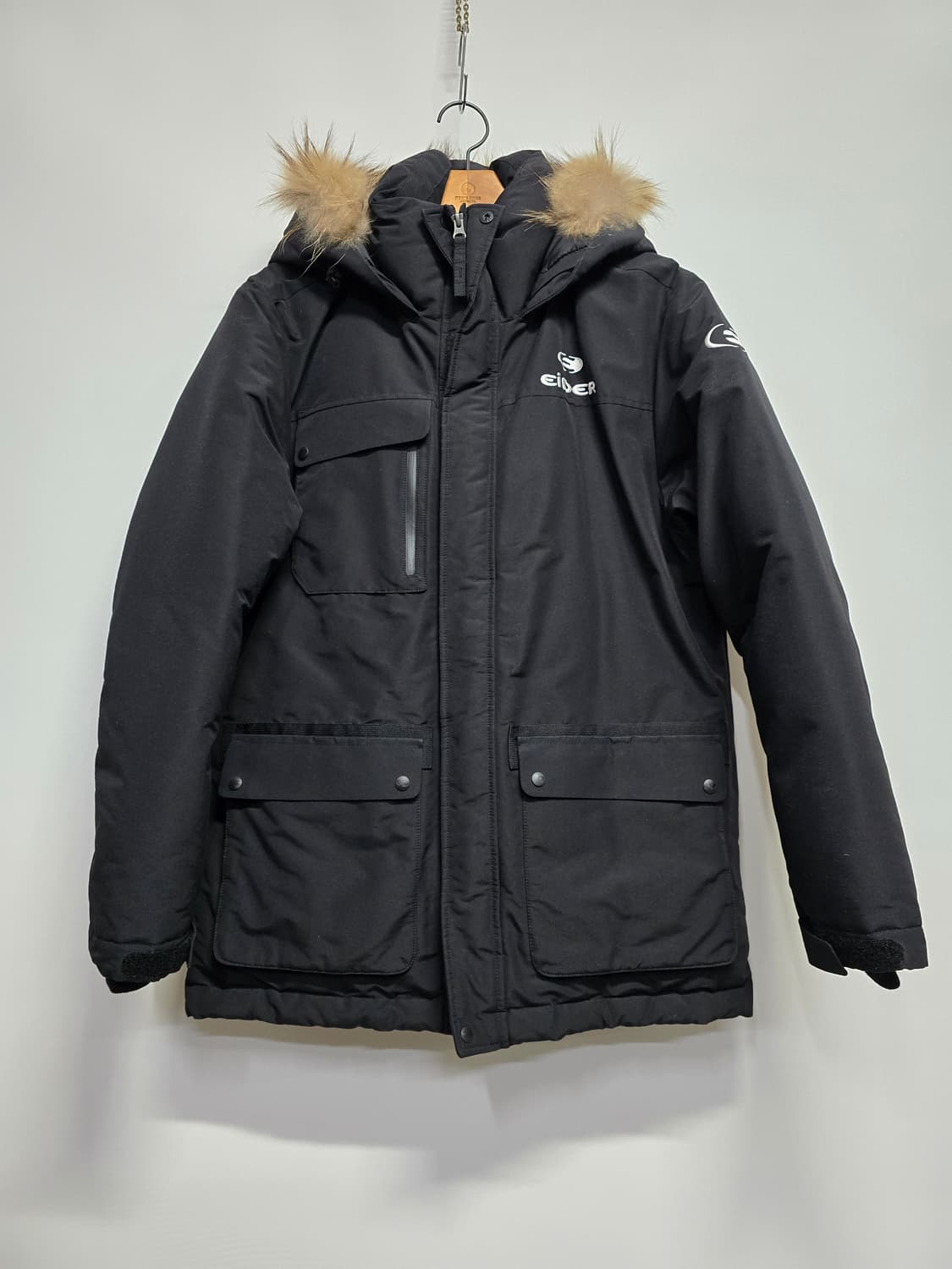 아이더 스텔라 블랙 패딩 점퍼 자켓 100 상품이미지1