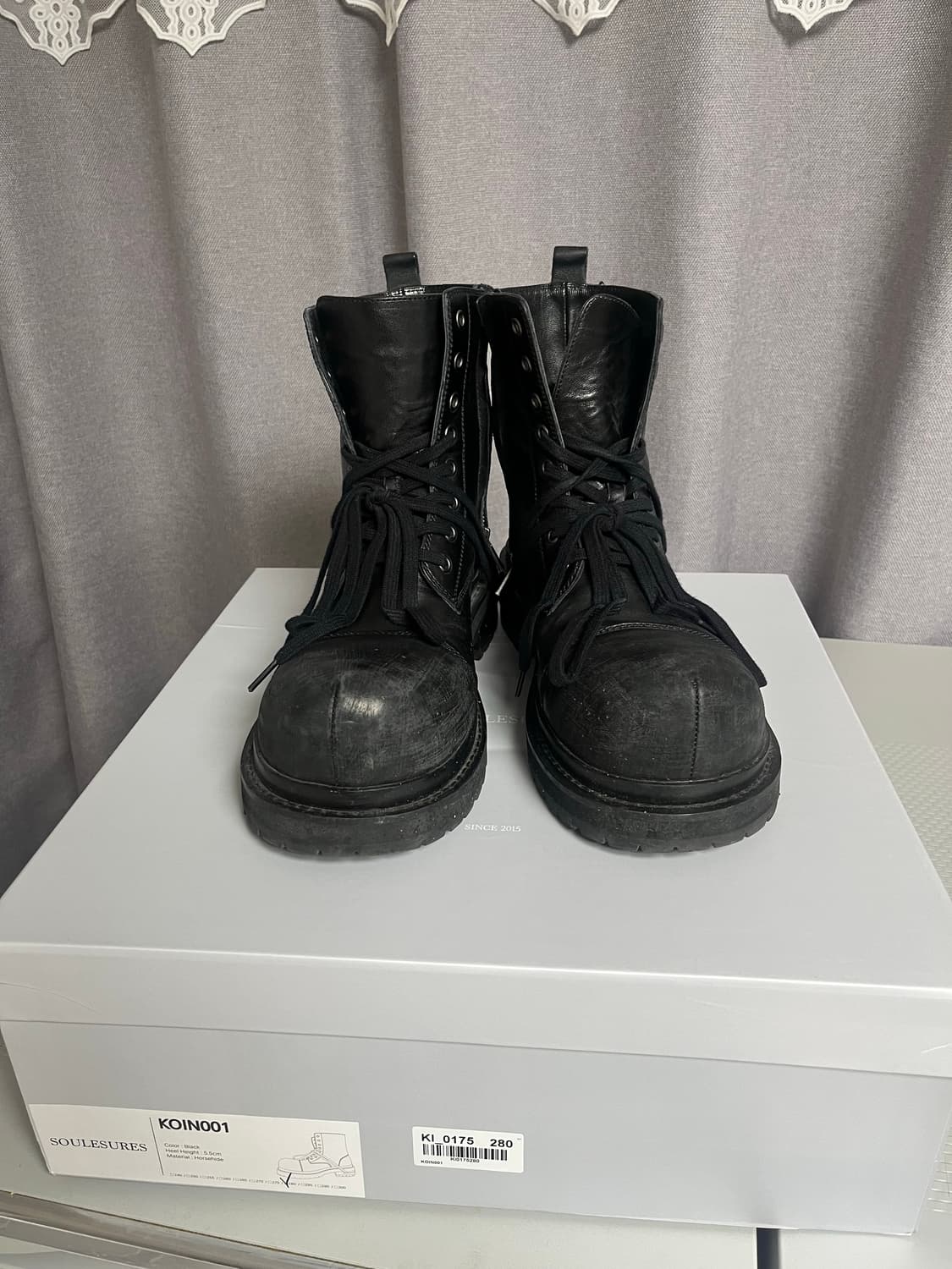 쏘유레슈어 코인서울 부츠 280사이즈 상품이미지2