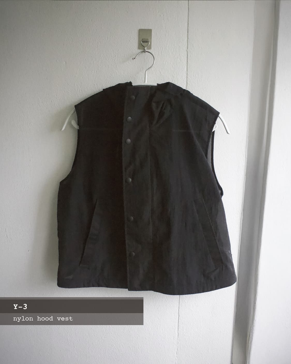 nylon hood vest 상품이미지1