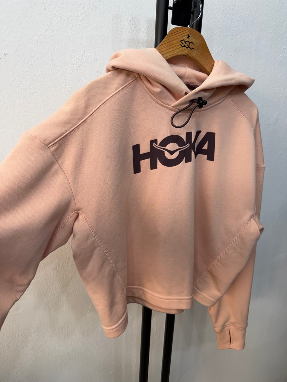 정품) 호카 HOKA 여성 오버핏 후드티 XS 상품이미지2