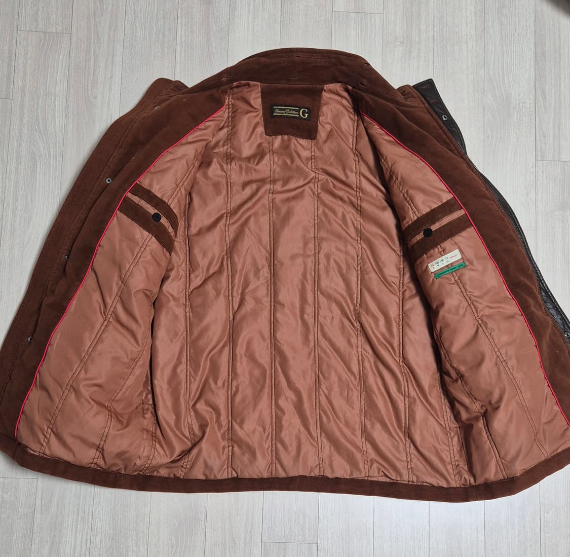 Imported Fabric 카라멜 자켓 상품이미지2