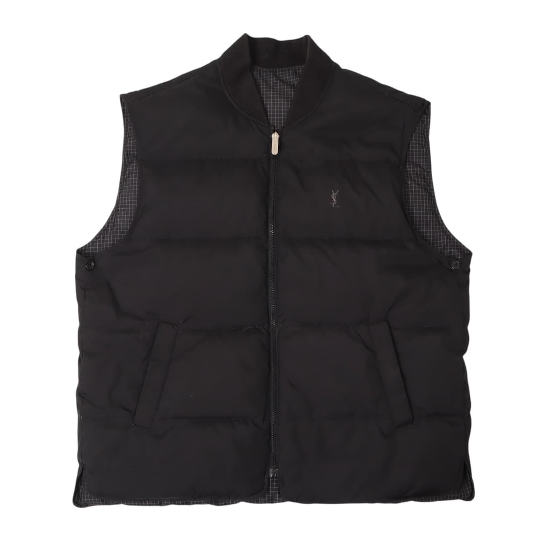 입생로랑 ysl로고 리버시블 구스 다운 베스트 조끼패딩 상품이미지2