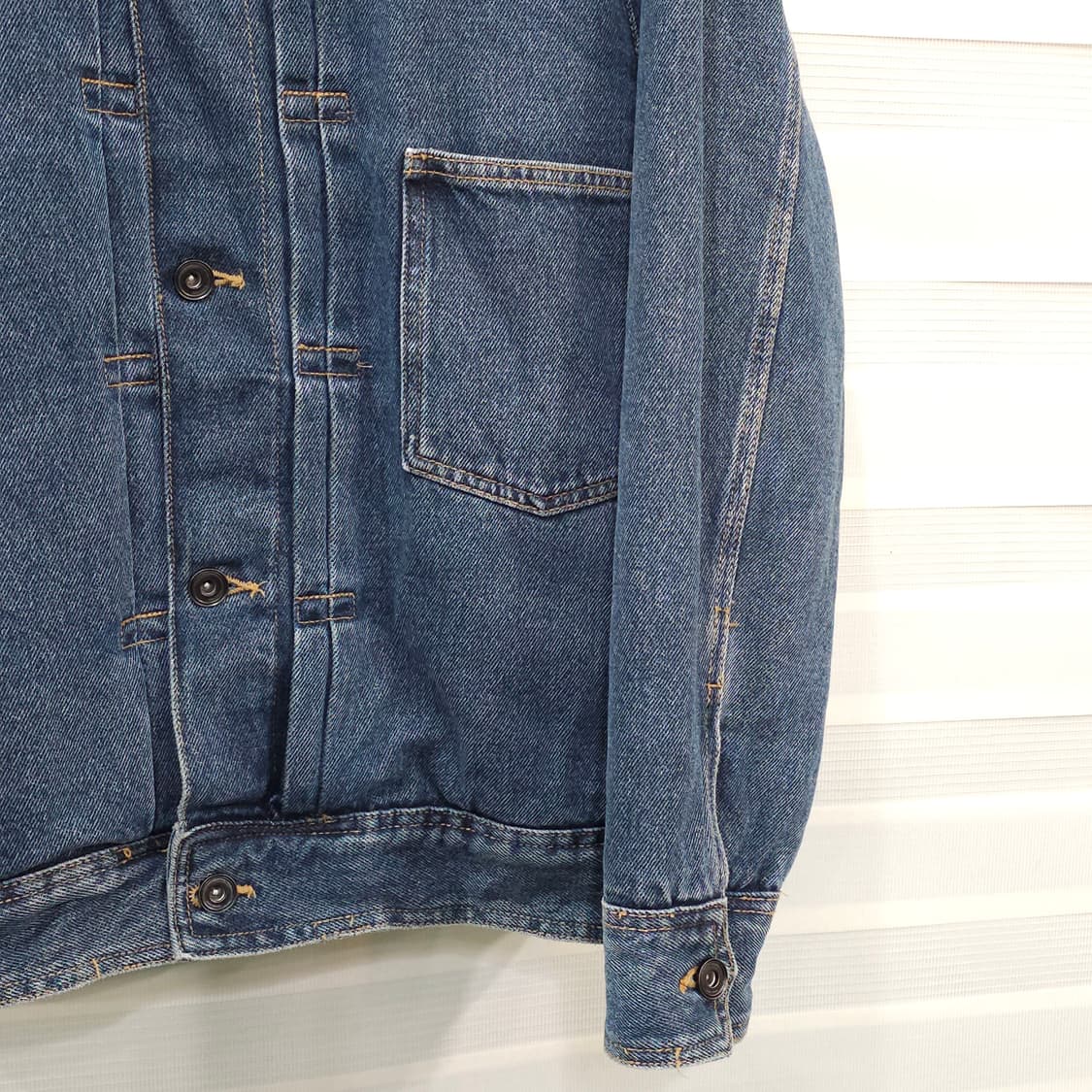자라 데님 트러커 자켓- XL 상품이미지3