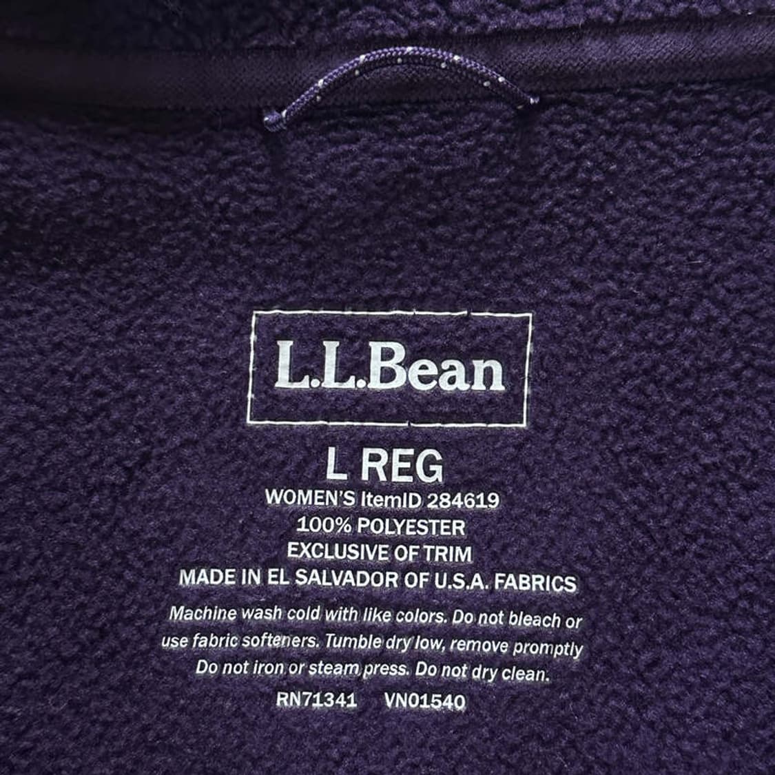 ﻬ... L.L.Bean Fleece Zip-Up 상품이미지6