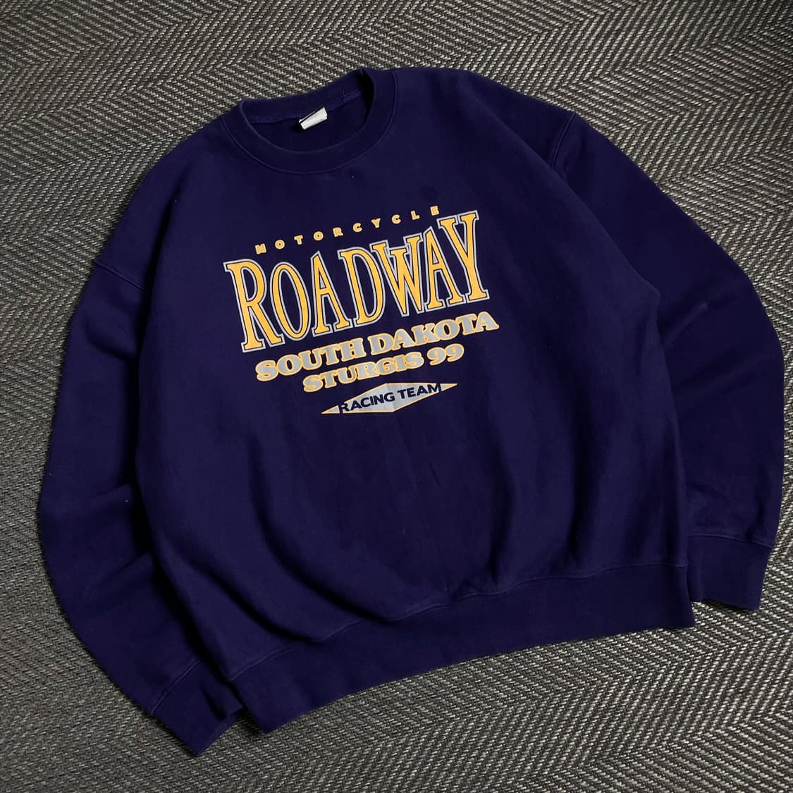 아웃스탠딩 로드웨이 스웨트 맨투맨 퍼플y 4878 상품이미지1