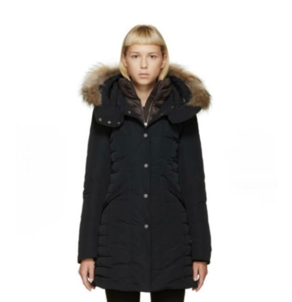 파라점퍼스 미드나잇 블랙 다운패딩(XS/44) 상품이미지1