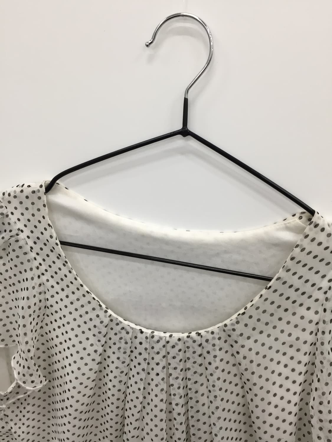 Jpn Dot Sheer Blouse 상품이미지5