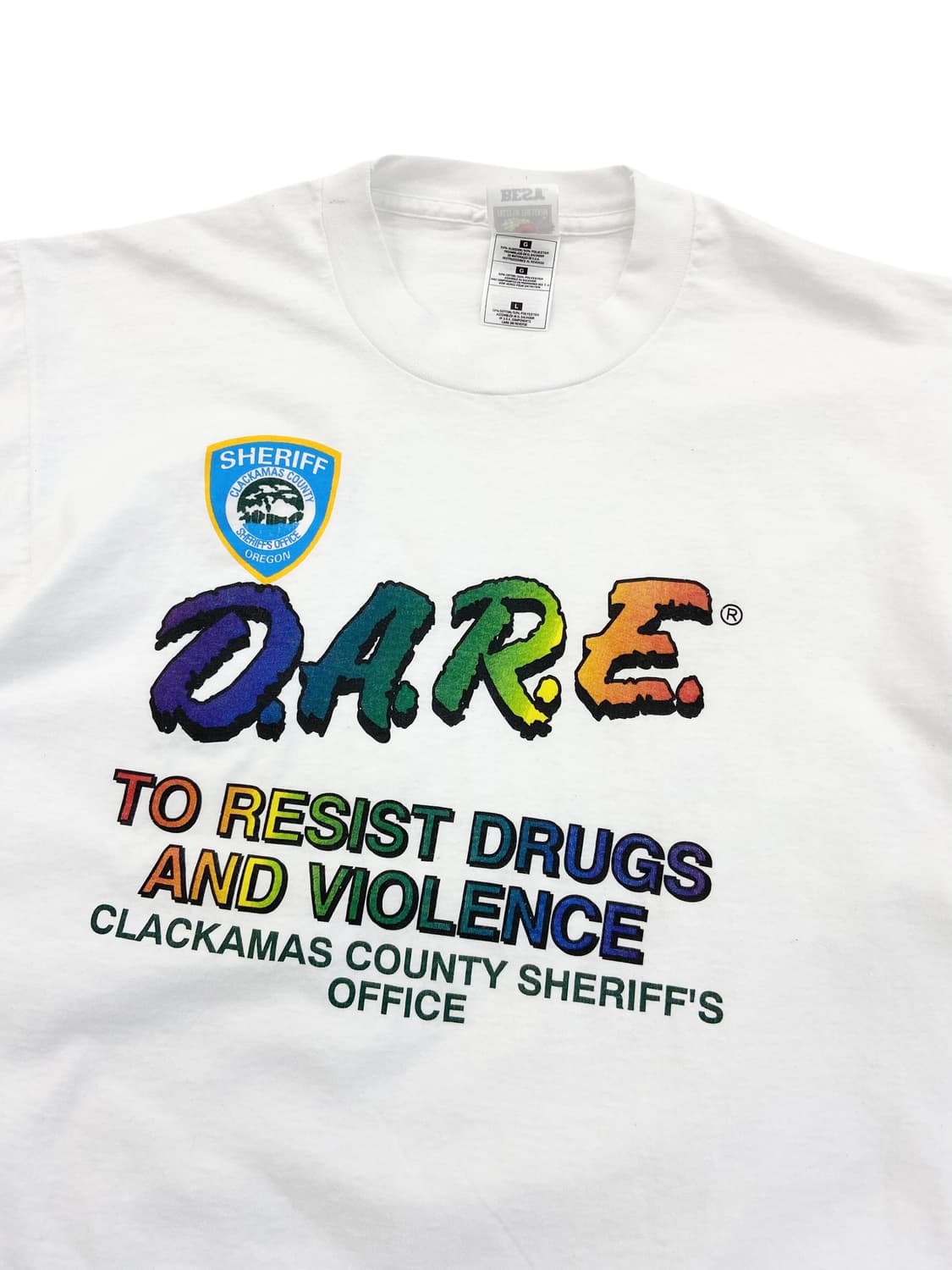 90's D.A.R.E. 반팔 티셔츠  상품이미지3