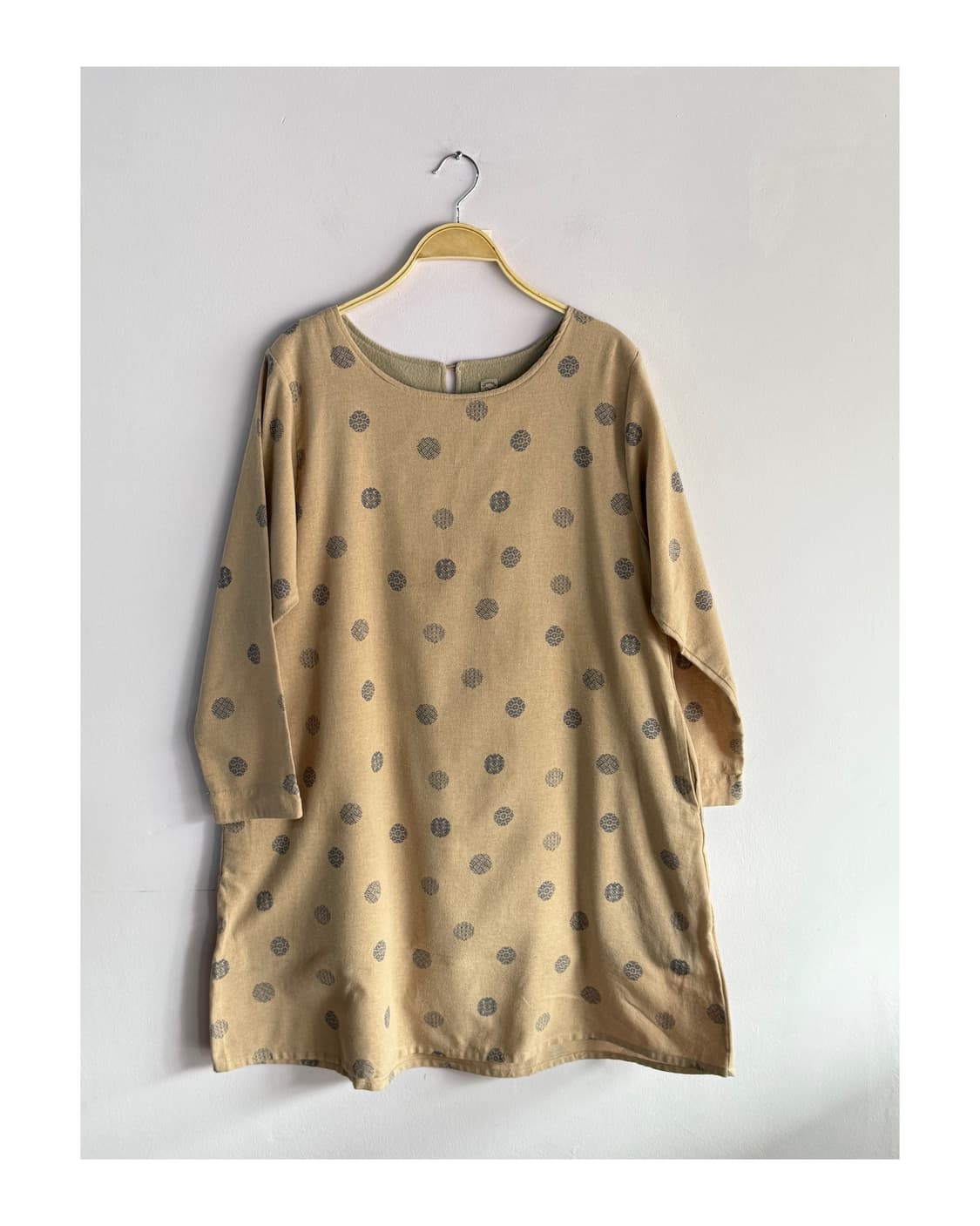 일본빈티지) 오리엔탈 도트 원피스 상품이미지5