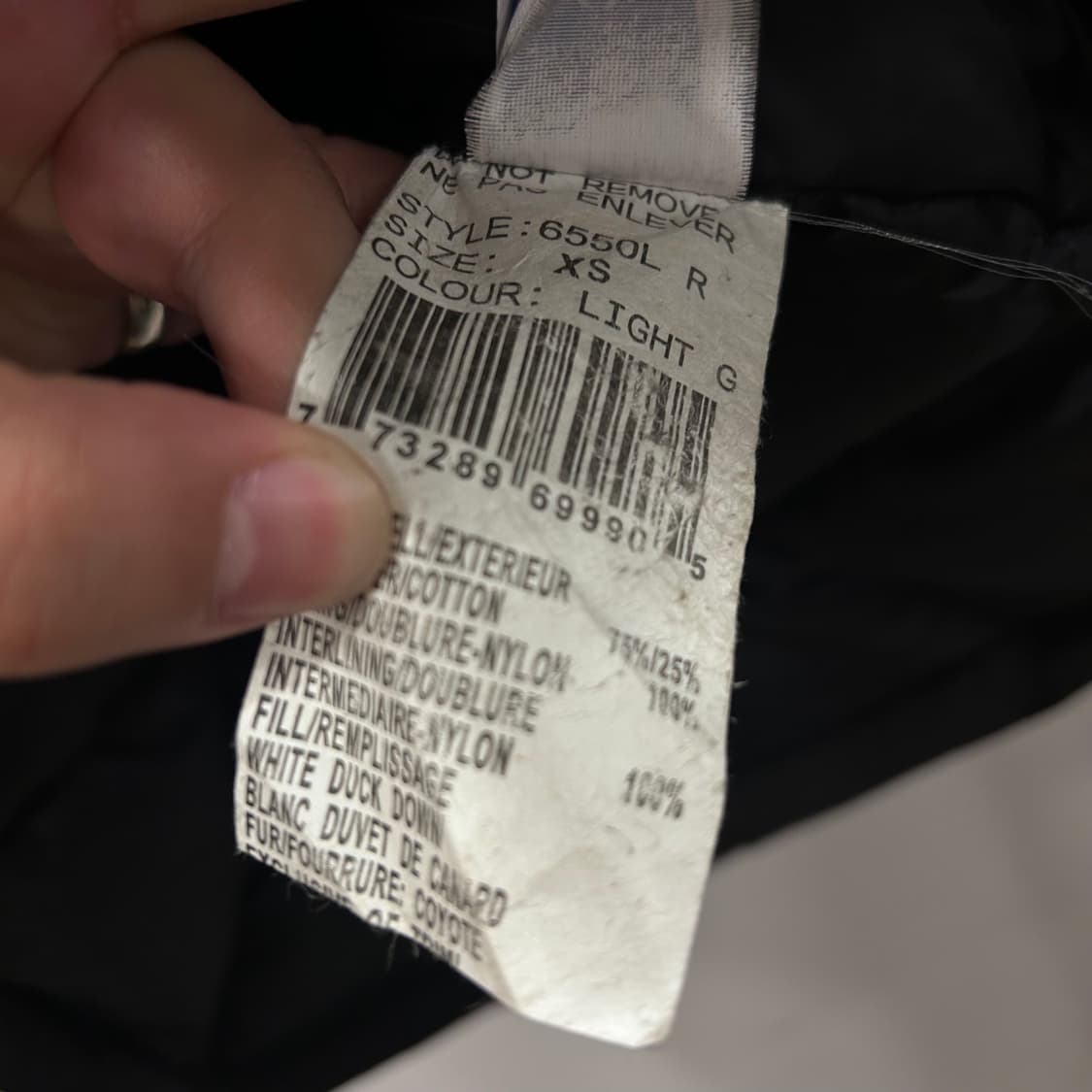 캐나다구스 구형택 엑스페디션 구스다운 후드 롱패딩 상품이미지7