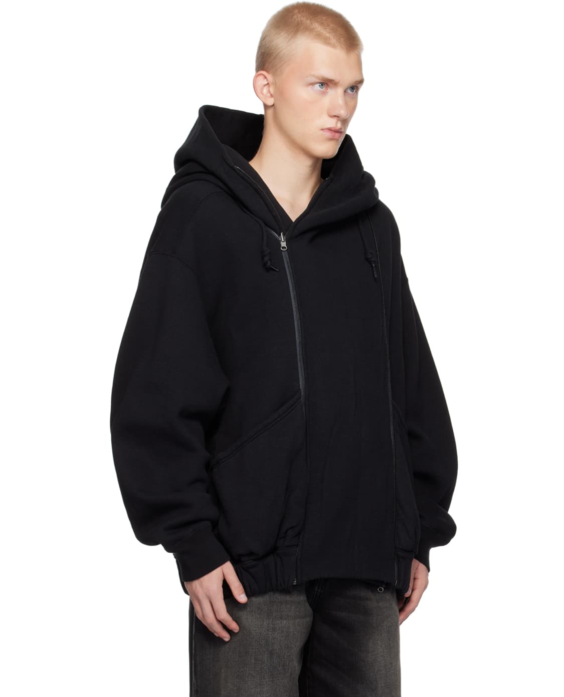 xs) r13 알써티 24fw 릴리안 오버사이즈 후드 파카 상품이미지8