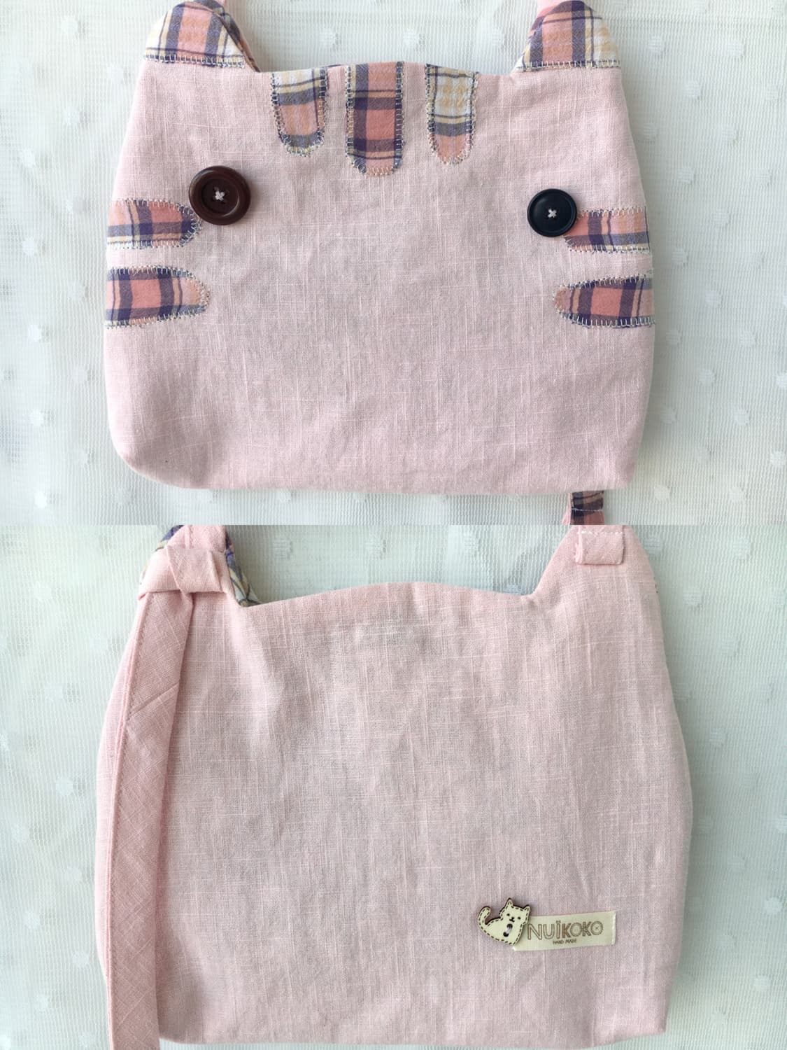[HAND MADE]핸드메이드 고양이 크로스백 모리걸 상품이미지2
