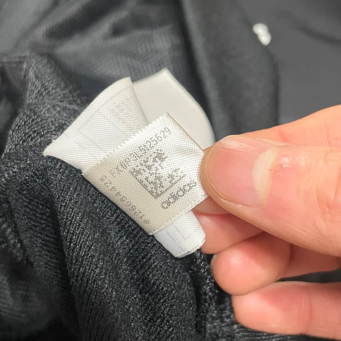 아디다스 삼각로고 블랙 집업져지 자켓 남성2XL 상품이미지6