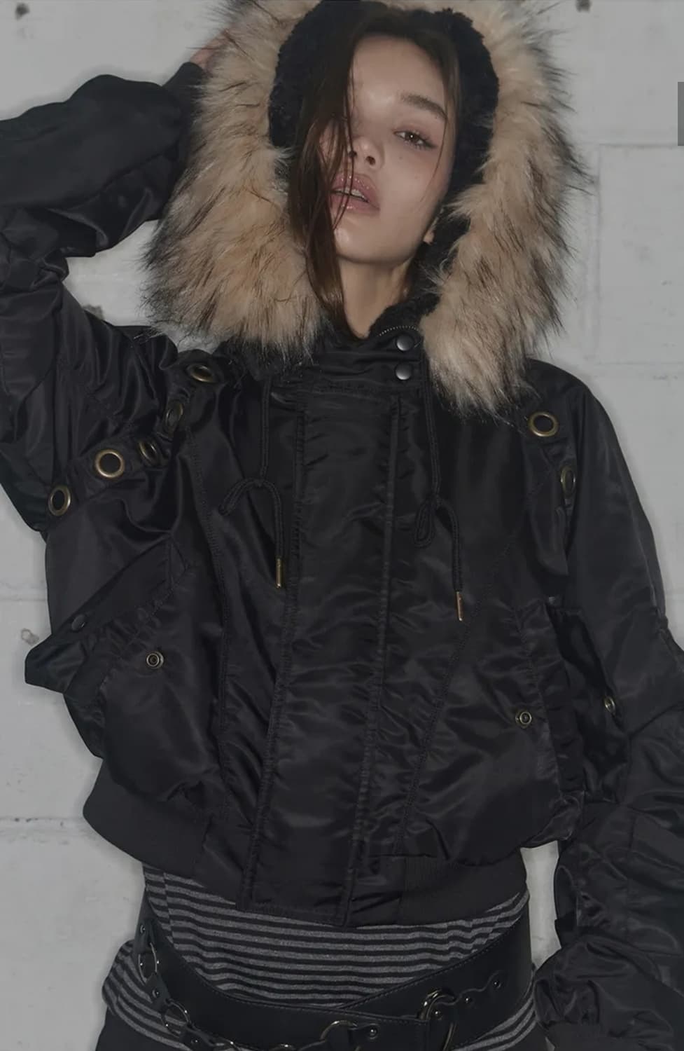 팬시클럽 아일렛 퍼 상품이미지1