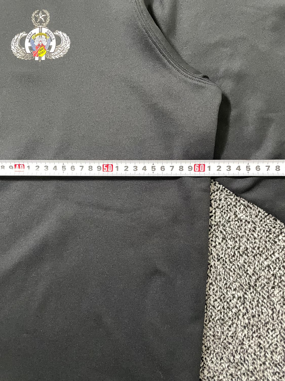 빈티지9. 포트앤컴퍼니 미국 육군 제82공수사단 롱 슬리브 긴팔 티셔츠 상품이미지4