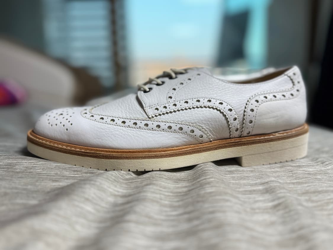 Barneys New York 화이트 윙팁 260 상품이미지6