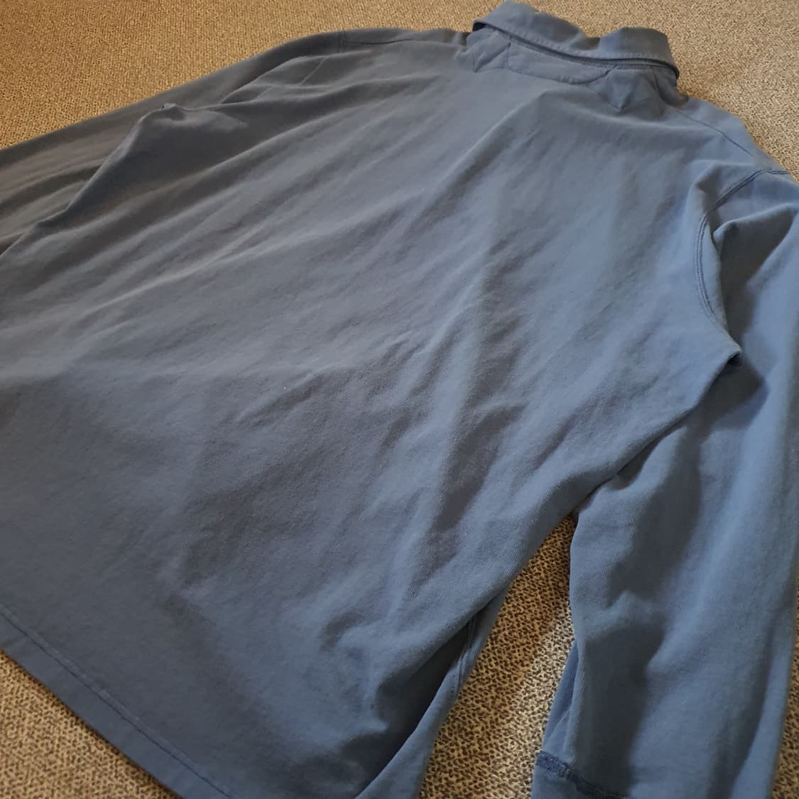 폴로 랄프 로렌 헤비 블루 긴팔 카라티셔츠 상품이미지5