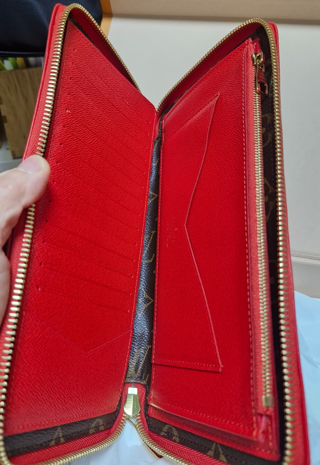 루이비통 모노그램 장지갑&크로스백도 가능 정품 상품이미지4