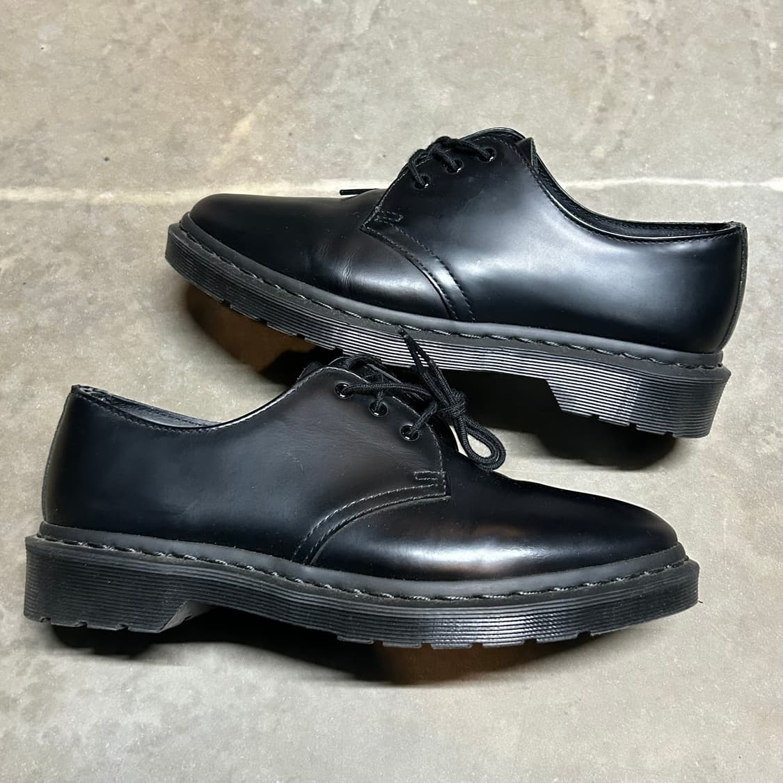 250) 닥터마틴 1461 모노 블랙 구두 더비슈즈 상품이미지3